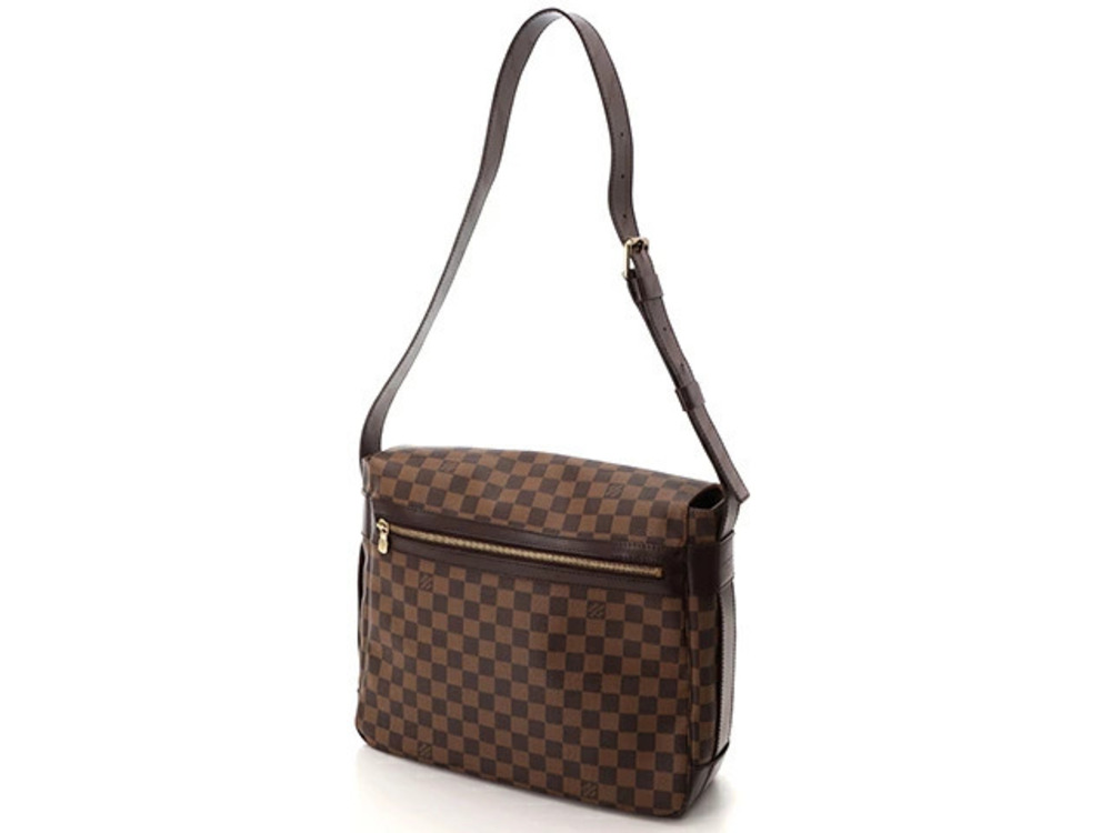 Louis Vuitton Damier Shoulder Bastille Bag Brown